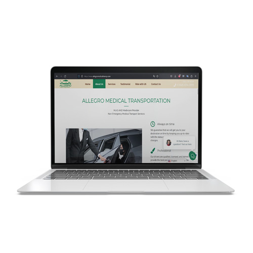 Allegro medical transportation website